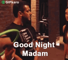 Good Night Madam Gifkaro GIF - Good Night Madam Gifkaro শুভরাত্রি GIFs