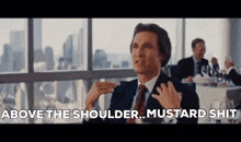Above The Shoulder Wolf Of Wall Street GIF - Above The Shoulder Wolf Of Wall Street Matthew Mcconaughey GIFs