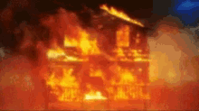House Burning GIF - House Burning Fire GIFs
