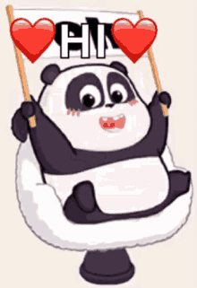 Hello Panda GIFs | Tenor