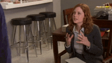 Pam Beesly That Seems Impossible GIF - Pam Beesly That Seems Impossible Jenna Fischer GIFs