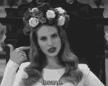 Crazy Person Insane GIF - Crazy Person Insane Lana Dely Rey GIFs