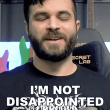 I'M Not Disappointed Andrew Baena GIF - I'M Not Disappointed Andrew Baena I Expected This GIFs