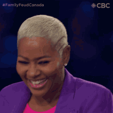 Laughing Tenesha GIF - Laughing Tenesha Family Feud Canada GIFs