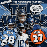 Miami Dolphins (27) Vs. Tennessee Titans (28) Post Game GIF - Nfl National Football League Football League GIFs