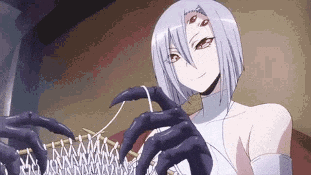 Rachnera Monster Musume GIF - Rachnera Monster Musume Spider Woman -  Discover & Share GIFs