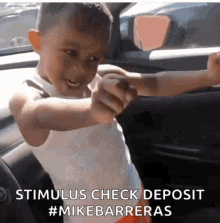 Stimulus Check Deposit Kid GIF - Stimulus Check Deposit Kid Cute GIFs