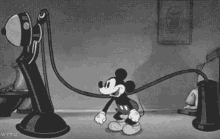 Mickey Mouse GIF - Mickey Mouse Telephonecord GIFs