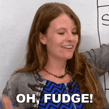 Oh Fudge Emma GIF - Oh Fudge Emma Engvid GIFs