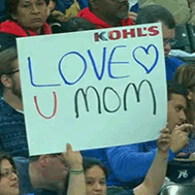 I Love You Mom GIF - Fox Sports Happy Mothers Day Mothers Day GIFs