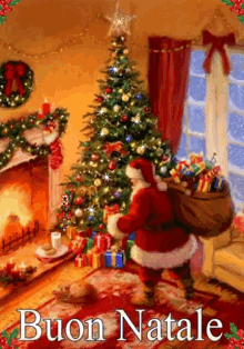 Buon Natale Merry Christmas GIF - Buon Natale Merry Christmas Feliz Navidad GIFs