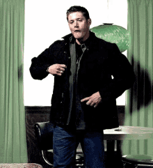 Supernatural Dean GIF - Supernatural Dean Stripping GIFs