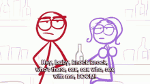 Red'S Knock Knock Joke GIF - Mono Media Red Sex GIFs