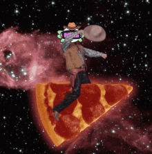 axolittles cowboy pizza space nft