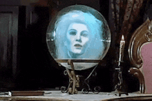 Madam Leota Haunted Mansion GIF - Madam Leota Haunted Mansion Call In The Spirits GIFs