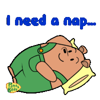 Nap Time Napping Sticker - Nap Time Napping Sleeping Stickers