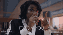 Its On You Claudia Richards GIF - Its On You Claudia Richards Riches GIFs