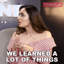 We Learned A Lot Of Things Manushi Chhillar GIF - We Learned A Lot Of Things Manushi Chhillar Pinkvilla GIFs