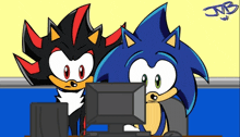 Sonic And Shadow Sonic The Hedgehog GIF - Sonic And Shadow Sonic The Hedgehog Shadow The Hedgehog GIFs
