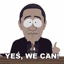 yes we can barack obama south park s12e12 about last night