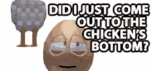 did i just come out to the chickens bottom futuristichub egg whoa surprised