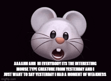 Interesting Mouse Type Creature Zach Hadel GIF - Interesting Mouse Type Creature Zach Hadel Smiling Friends GIFs