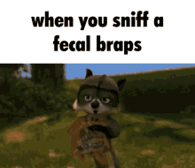 Meme Over The Hedge GIF - Meme Over The Hedge Fart GIFs