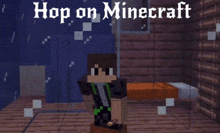 hop on hop hop on minecraft minecraft minecraft meme