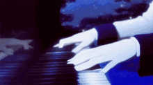 kanade angel beats piano anime