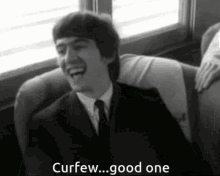 George Harrison Laughing GIF - George Harrison Laughing Curfew GIFs