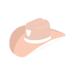 Cowboy Hat Kylie Morgan Sticker - Cowboy Hat Kylie Morgan Stetson Stickers