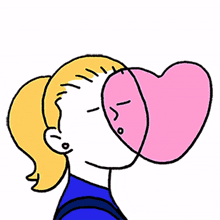 girl kiss