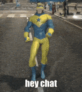 Dcuo Booster Gold GIF - Dcuo Booster Gold Walk GIFs