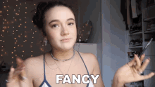 Fancy Fiona Frills GIF - Fancy Fiona Frills Rich GIFs