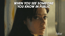 When You See Someone In Public Lucy Maclean GIF