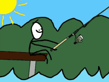 fishing animation