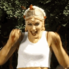 Surprise Gwen Stefani GIF - Surprise Gwen Stefani No Doubt GIFs