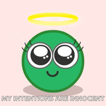 Innocent Pea GIF - Innocent Pea Angel GIFs