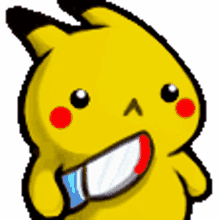 pikachu knife blood pokemon stab