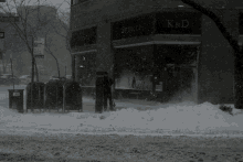 Snowstorm Blizzard GIF - Snowstorm Blizzard Waving GIFs