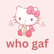 Who Gaf Dojaslat GIF - Who Gaf Dojaslat Hello Kitty GIFs