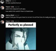 a screenshot of a conversation between aiden and just_a_nerd