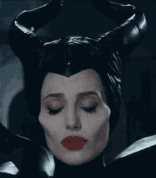 Maleficent Sad GIF - Maleficent Sad Happy GIFs