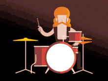 Drummer Drums GIF - Drummer Drums Musical Instrument GIFs
