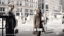 Its Good To Be Home Brian Obyrne GIF - Its Good To Be Home Brian Obyrne Claire Coffee GIFs