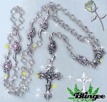 cross jesus rosary glory holy