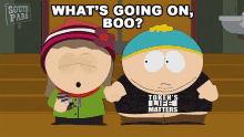 Whats Going On Boo Heidi Turner GIF - Whats Going On Boo Heidi Turner Eric Cartman GIFs