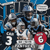 New York Giants (6) Vs. Carolina Panthers (3) Second Quarter GIF - Nfl National Football League Football League GIFs