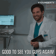Good To See You Guys Again Max Horowitz GIF - Good To See You Guys Again Max Horowitz Younger GIFs