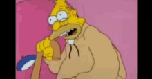 the simpsons hans moleman old grand pa